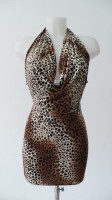 MINI VESTIDO SEXY DE LEOPARDO