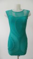 VESTIDO BLONDA SIN MANGAS